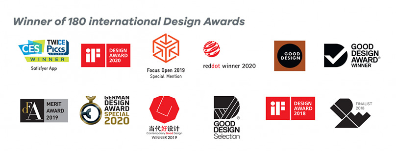 数多くの世界的デザイン賞を受賞！